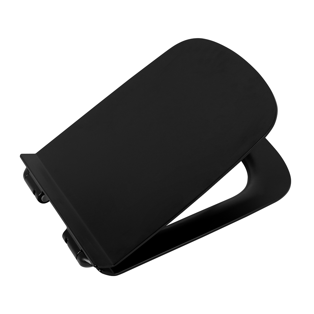 Унитаз подвесной безободковый BelBagno SELA, черный BB3201CHR-MB/BB3201SC-MB - Gidratop.ru изображение