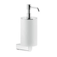 GESSI Rilievo дозатор для жидкого мыла настенный, цвет: хром