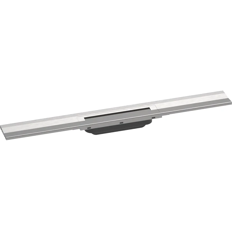 Решетка для дренажного канала Hansgrohe RainDrain Flex, 70 см, полированная сталь, 56050800 - Gidratop.ru изображение