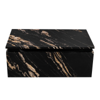 SLIDER Тумба с одним выкатным ящиком, черный Фьюжн, 796x476x300, SLIDER-800-1C-PI-NF-P - Gidratop.ru изображение