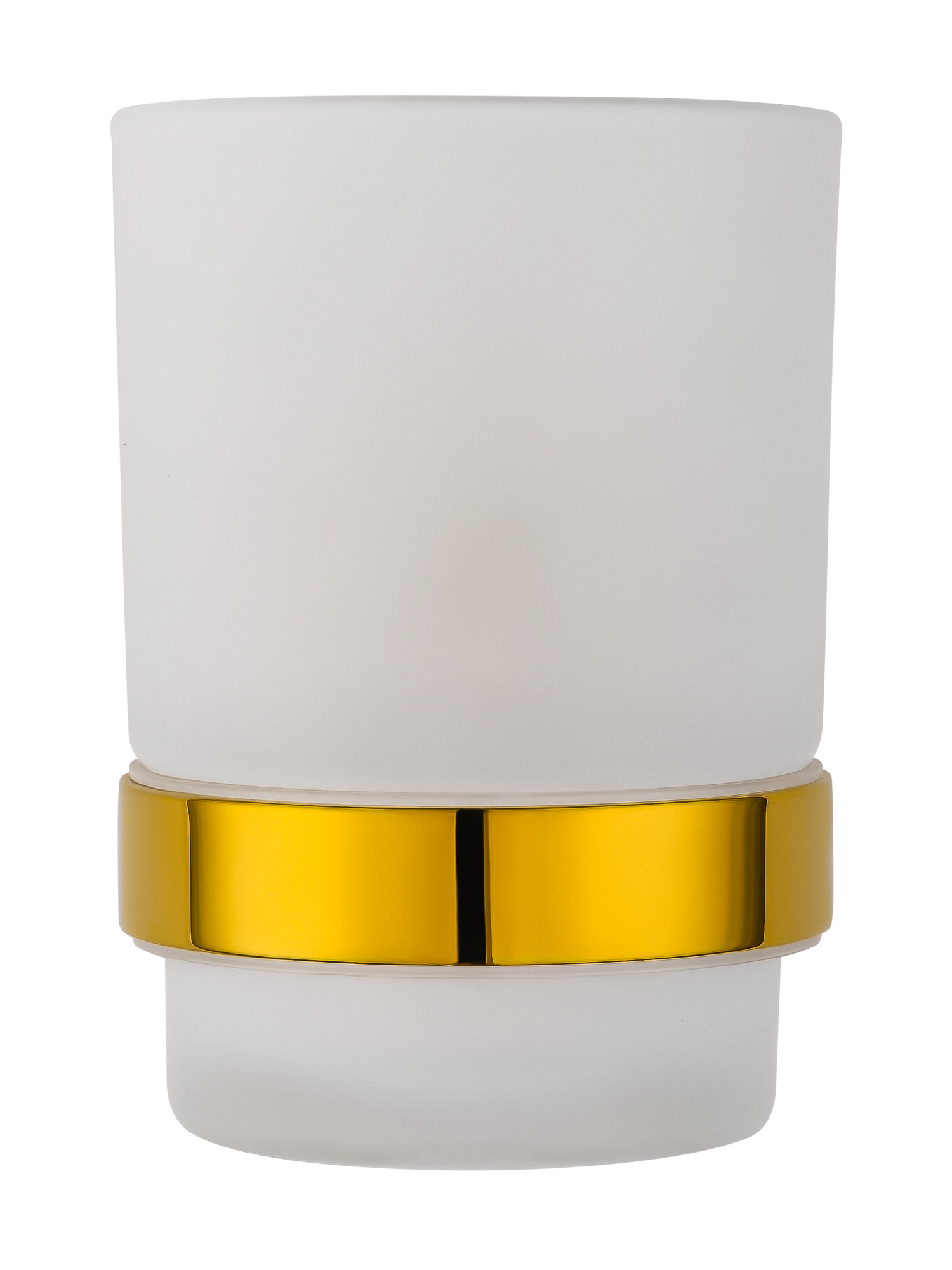 Стакан для зубных щеток с держателем WONZON & WOGHAND POLO, Темное золото (WW-8921-DG) - Gidratop.ru изображение