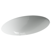Раковина встраиваемая снизу CERAMICANOVA Era овальная 615x435x220 мм, цвет белый арт. CN6081 - Gidratop.ru изображение
