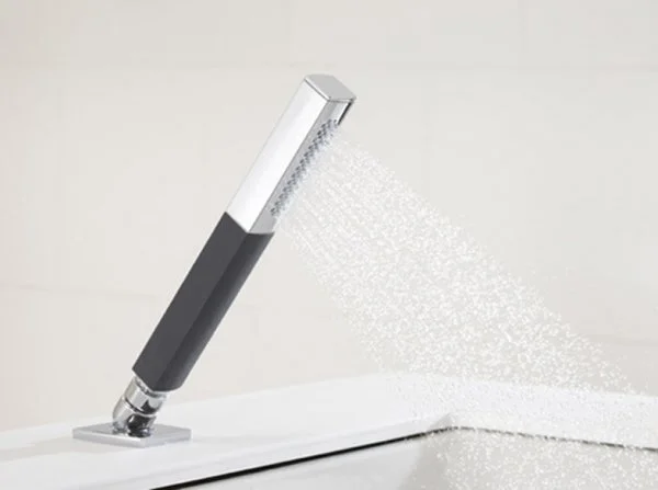 Ручной душ Jacob Delafon EO Square Shift Ellipse 14788D-CP - Gidratop.ru изображение