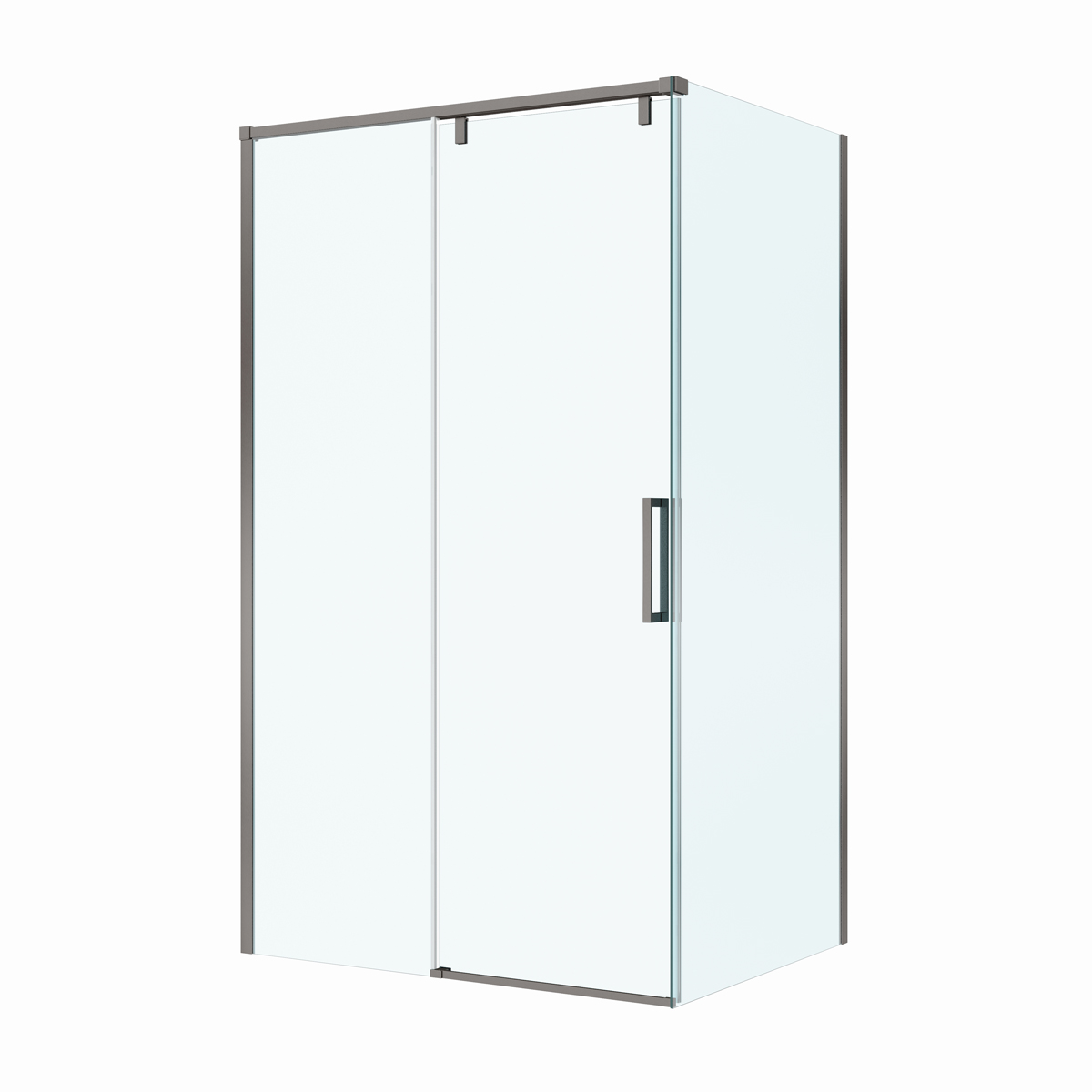 Душевой уголок BelBagno SOFT_CLOSE-1-AH-1-120/100-C-GM - Gidratop.ru изображение