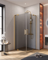 Душевой уголок CEZARES SLIDER-A-2-100/110-GRIGIO-BORO - Gidratop.ru изображение