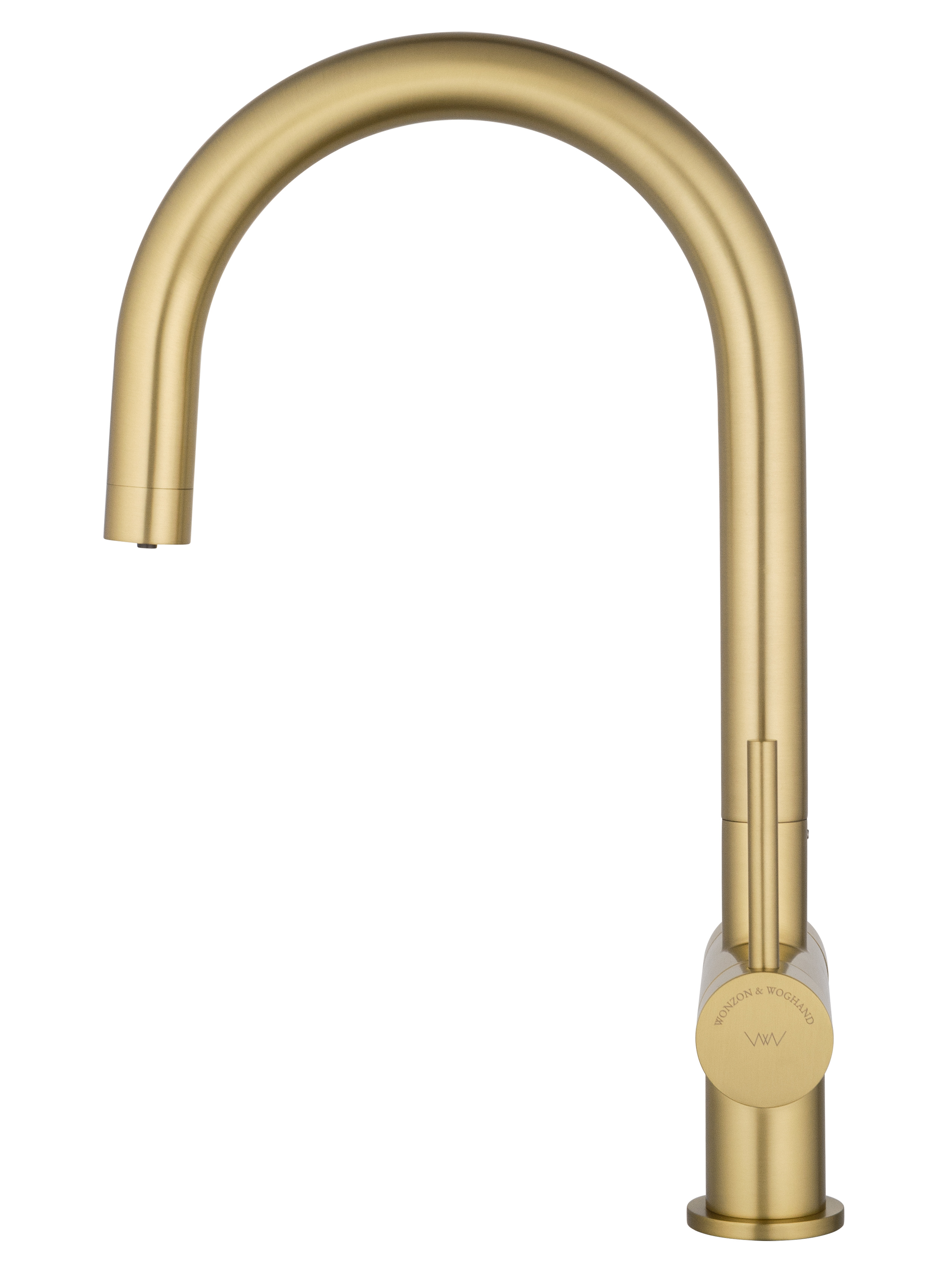 Смеситель для кухни c подключением фильтра WONZON & WOGHAND, Брашированное золото (WW-3211-BG) - Gidratop.ru изображение
