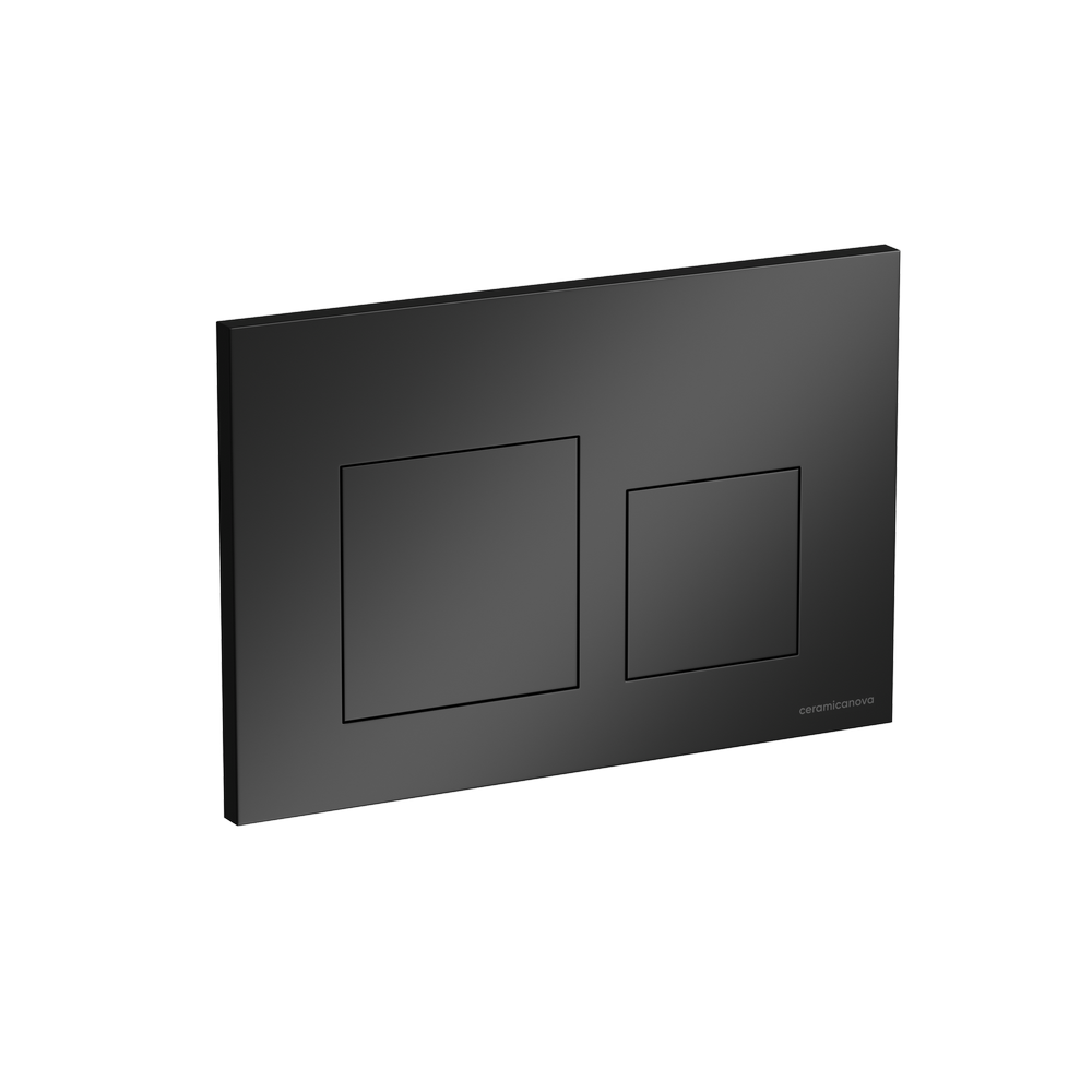 Кнопка смыва Balance, клавиши Square, цвет черный матовый, арт.CN12-002MB - Gidratop.ru изображение