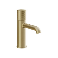 Gessi HABITO смеситель для раковины, с донным клапаном, цвет Brass Brushed PVD - Gidratop.ru изображение