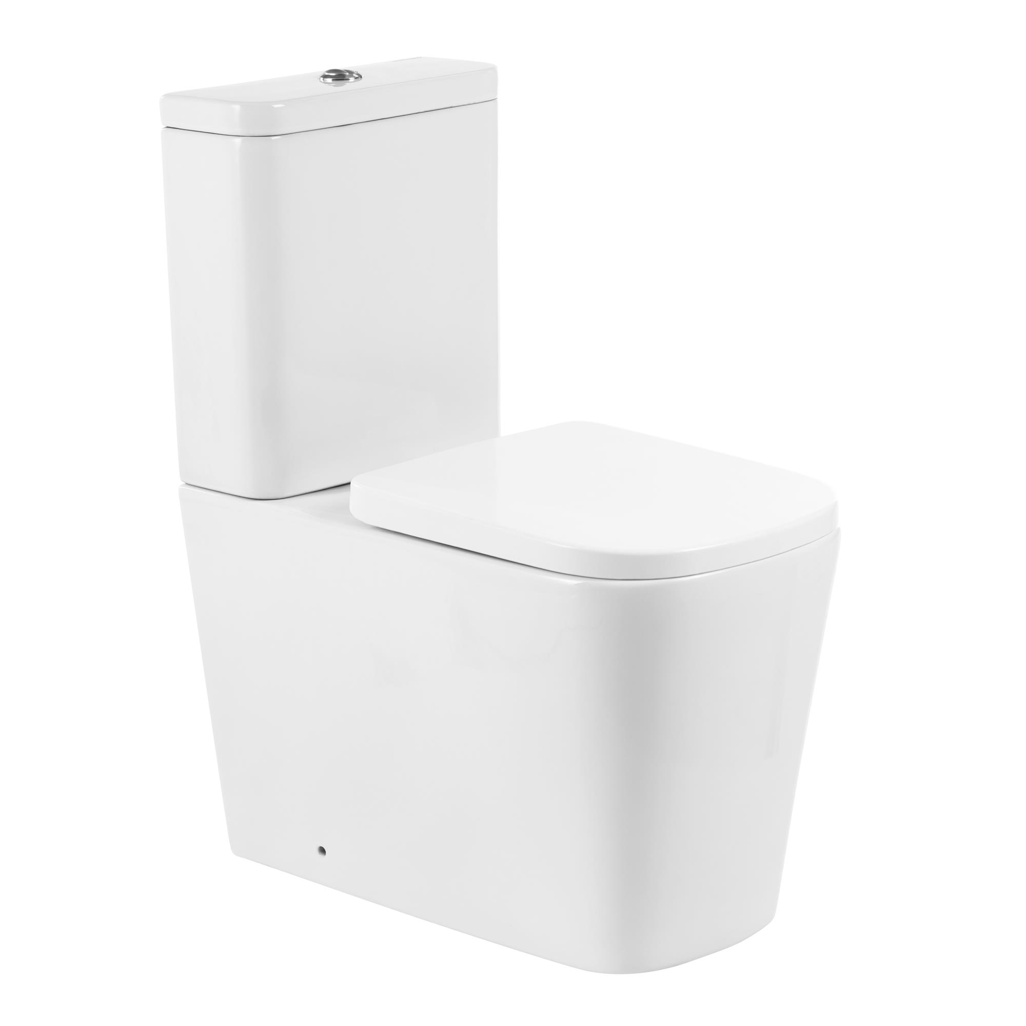 Унитаз-компакт безободковый BelBagno ALBANO BB120CPR/BB120SC - Gidratop.ru изображение