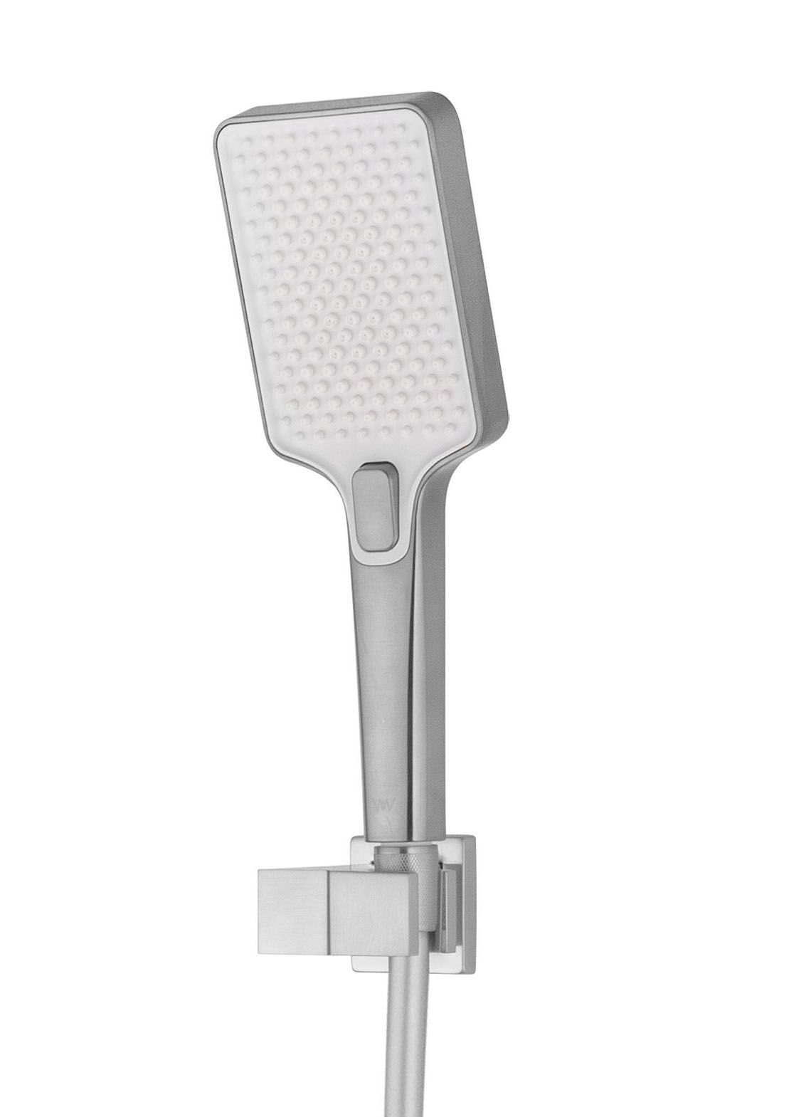 Смеситель для ванны с душем WONZON & WOGHAND FLEX, Брашированный никель (WW-88037072-BN) - Gidratop.ru изображение