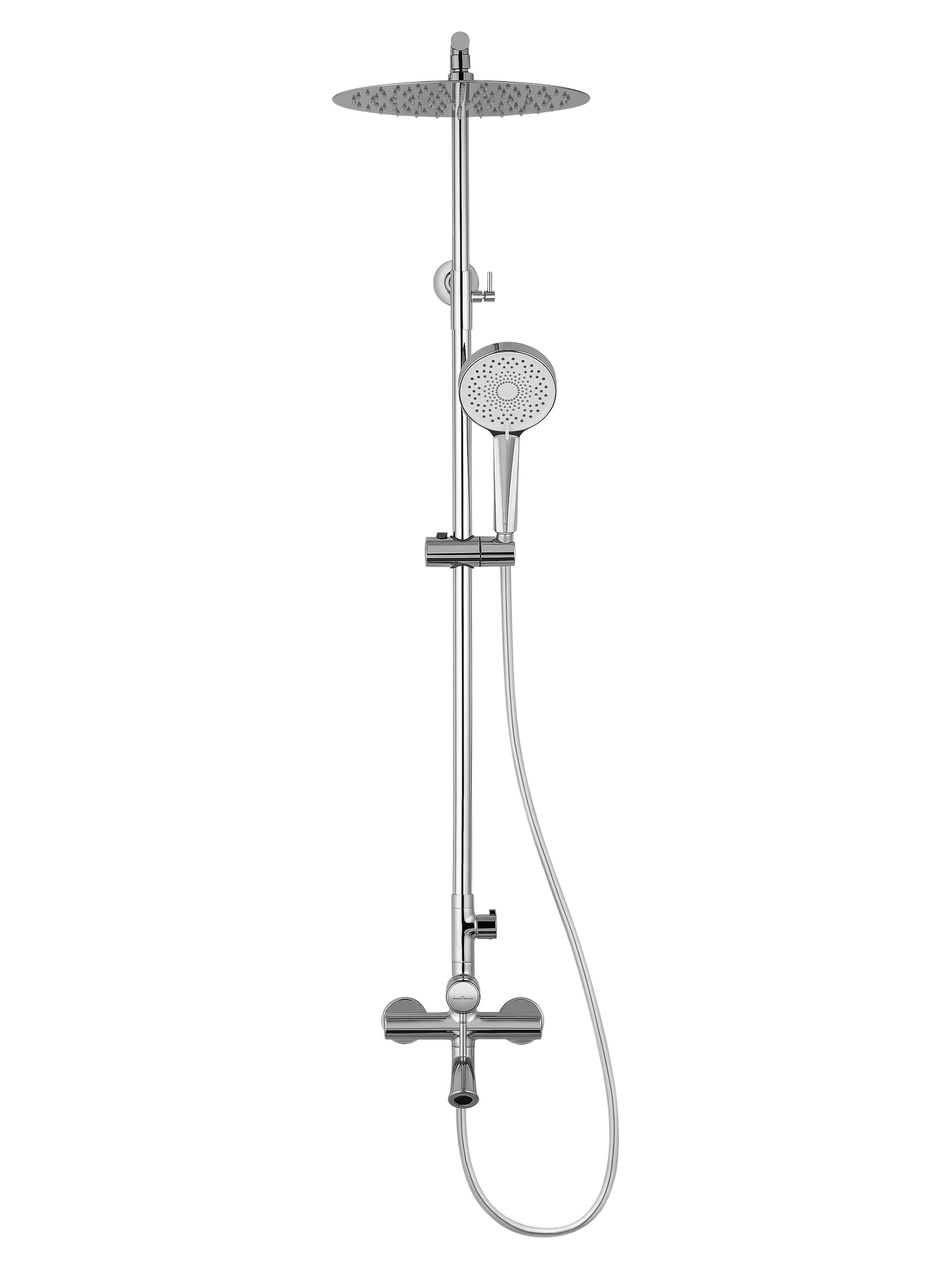 Душевая система WONZON & WOGHAND TOR, Хром (WW-88047073-CR) - Gidratop.ru изображение