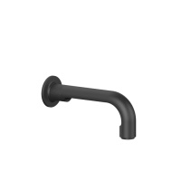 GESSI INCISO излив 190мм, для ванны с удаленным управлением (не входит в комплект), цвет черный матовый - Gidratop.ru изображение