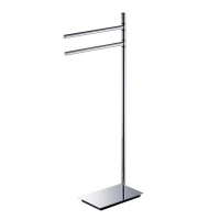 Colombo Square Стойка для полотенец, цвет: PVD нержавеющая сталь - Gidratop.ru изображение