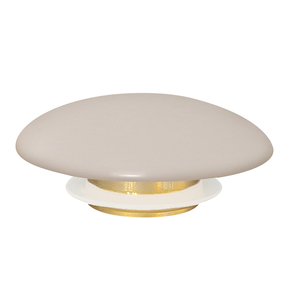 Накладка на слив для раковины ABBER AC0014MBE светло-бежевая матовая, керамика - Gidratop.ru изображение