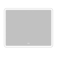 Зеркало с встроенным светильником, сенсорным выключателем и подогревом SPC-MAR-1000-800-LED-TCH-WARM, 12W, 220-240V, 1000x30x800 - Gidratop.ru изображение