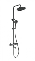 Душевая система с термостатом WONZON & WOGHAND CAPSULE, Темный графит (WW-B3031-A3-BGG)