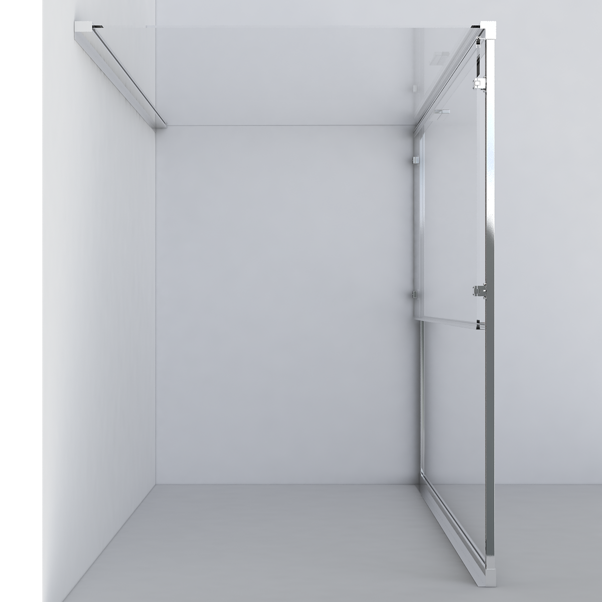 Душевой уголок Garda VSR-1G1013CLG, 1300*1000, брашированное золото, стекло прозрачное - Gidratop.ru изображение