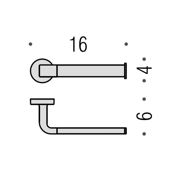 Colombo Nordic Держатель для туалетной бумаги, цвет: хром - Gidratop.ru изображение