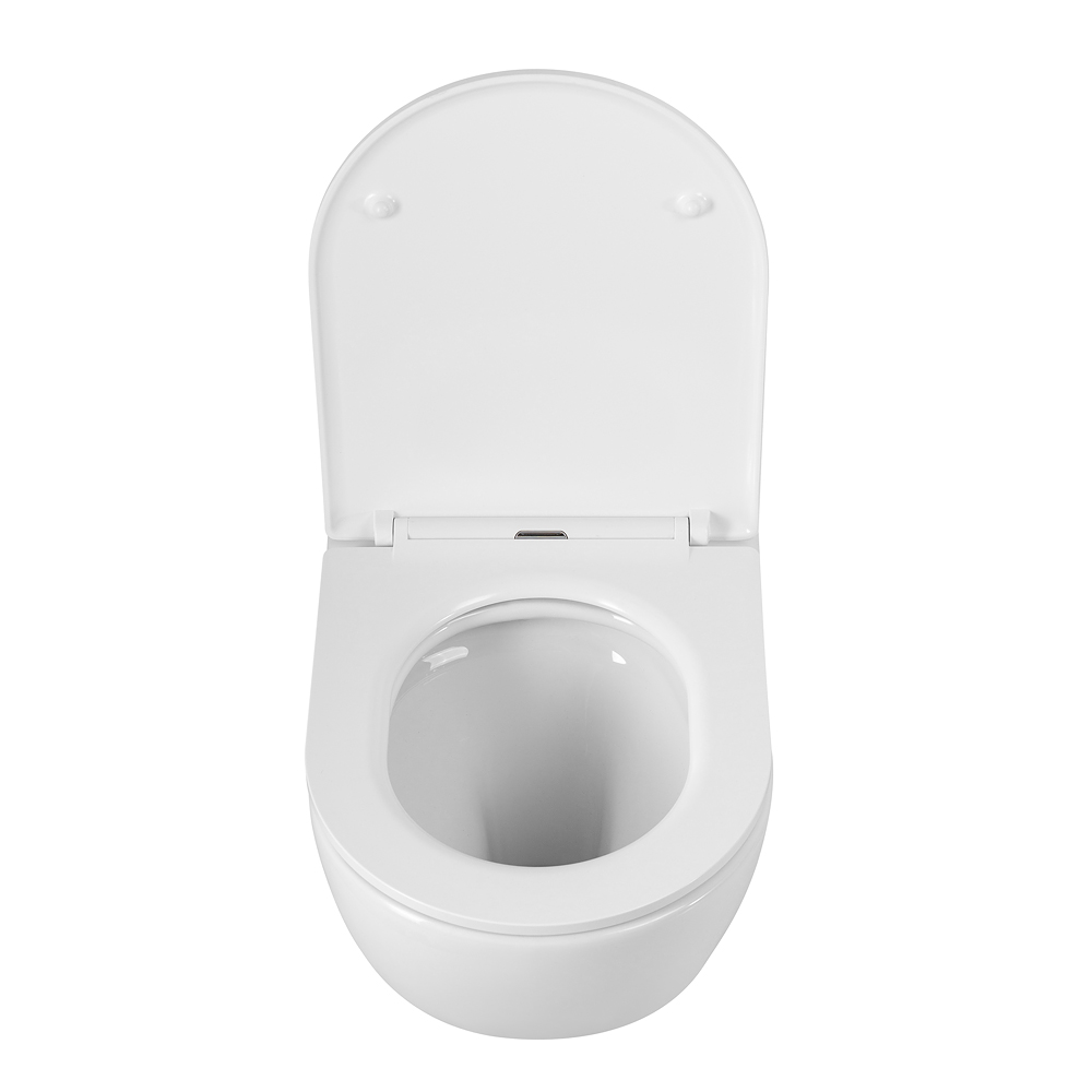 Унитаз подвесной безободковый с сиденьем CEZARES RELAX CZR-38088-49-TH-TOR/SC - Gidratop.ru изображение