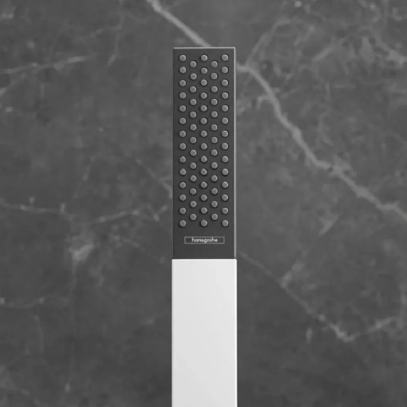 Душевой набор Hansgrohe Rainfinity 100 1jet, с держателем, шланг 160 см, хром, 26856000, 1 режим струи - Gidratop.ru изображение