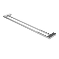 SLIDER-THD-80-01 Полотенцедержатель двойной 80 см, исполнение хром - Gidratop.ru изображение