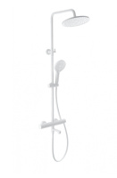 Душевая система с термостатом WONZON & WOGHAND, Белый матовый (WW-B3069-MW) - Gidratop.ru изображение
