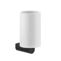 GESSI Rilievo стакан настенный, цвет: nero XL