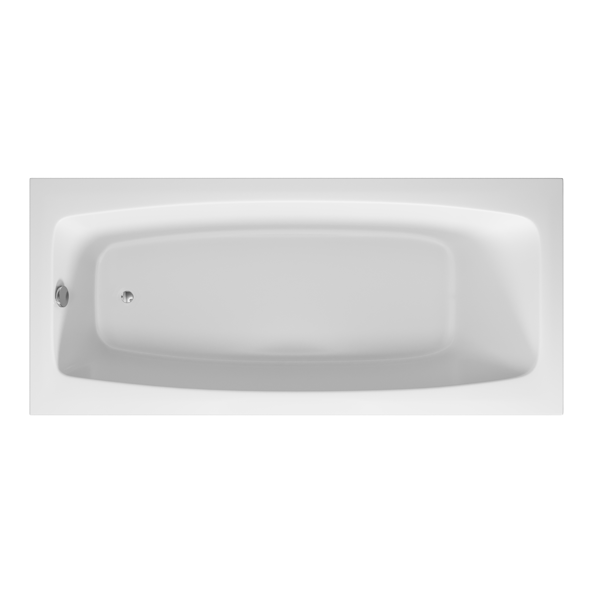 Ванна акриловая Vincea VBT-2S180-LG с ножками 1800*800*430, пристенная, цвет белый - Gidratop.ru изображение