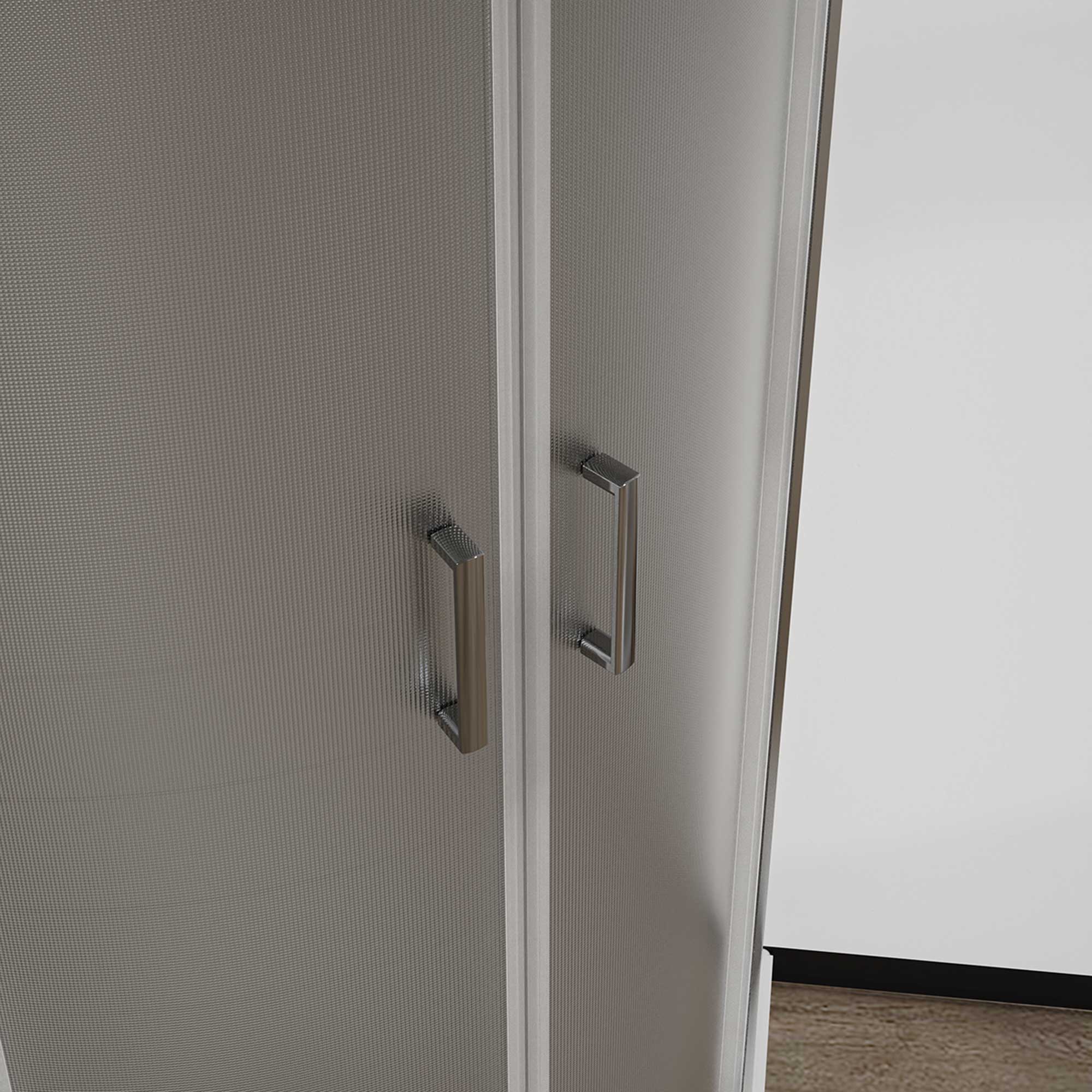 Душевой уголок City VSQ-5CT800MT, 800*800, хром, стекло текстурное - Gidratop.ru изображение
