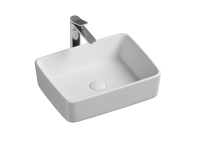 Умывальник чаша накладная прямоугольная Element 480x370x130мм - Gidratop.ru изображение