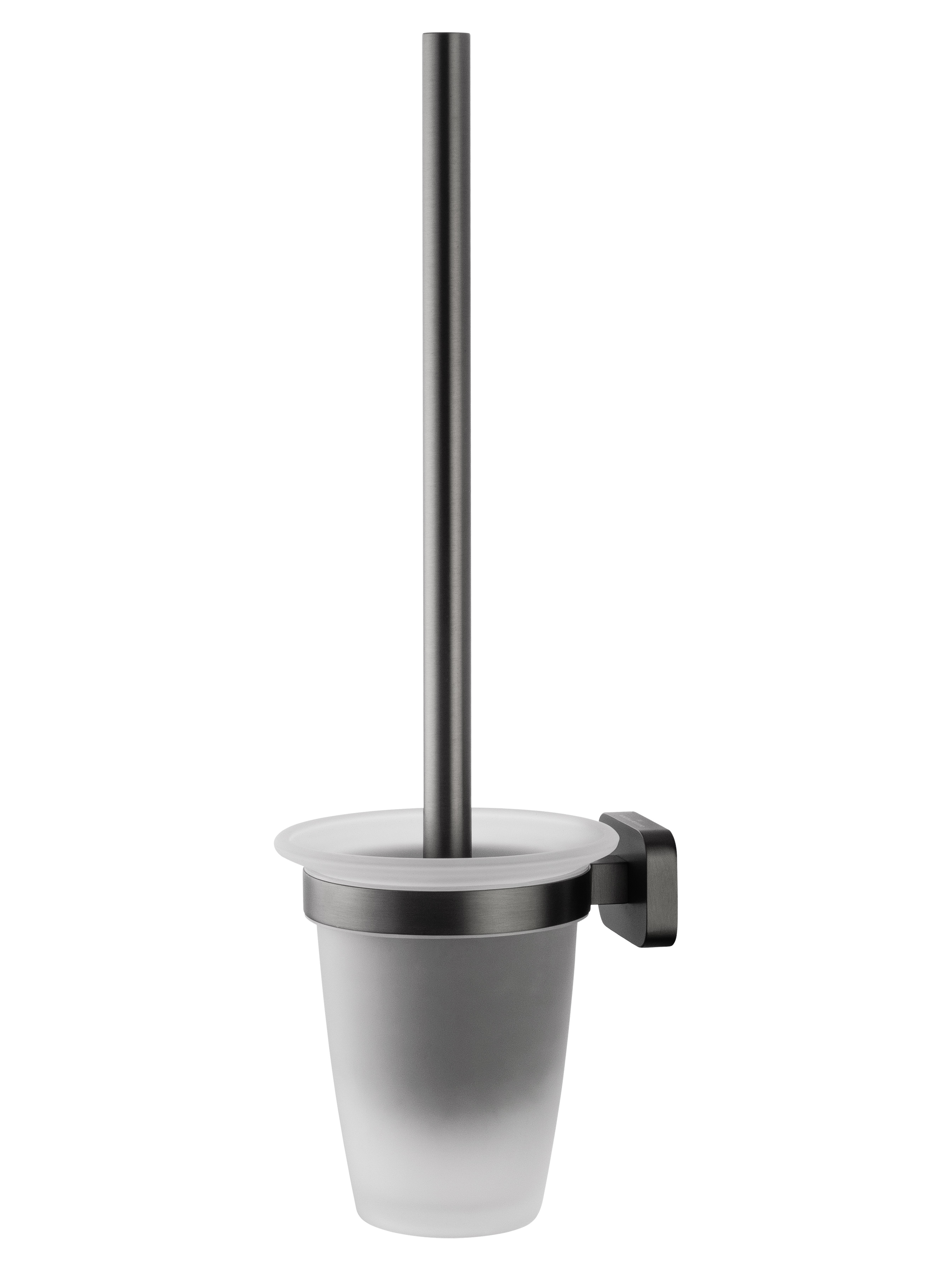 Туалетный ершик в комплекте WONZON & WOGHAND GRAFFITY, Темный графит (WW-9329) - Gidratop.ru изображение