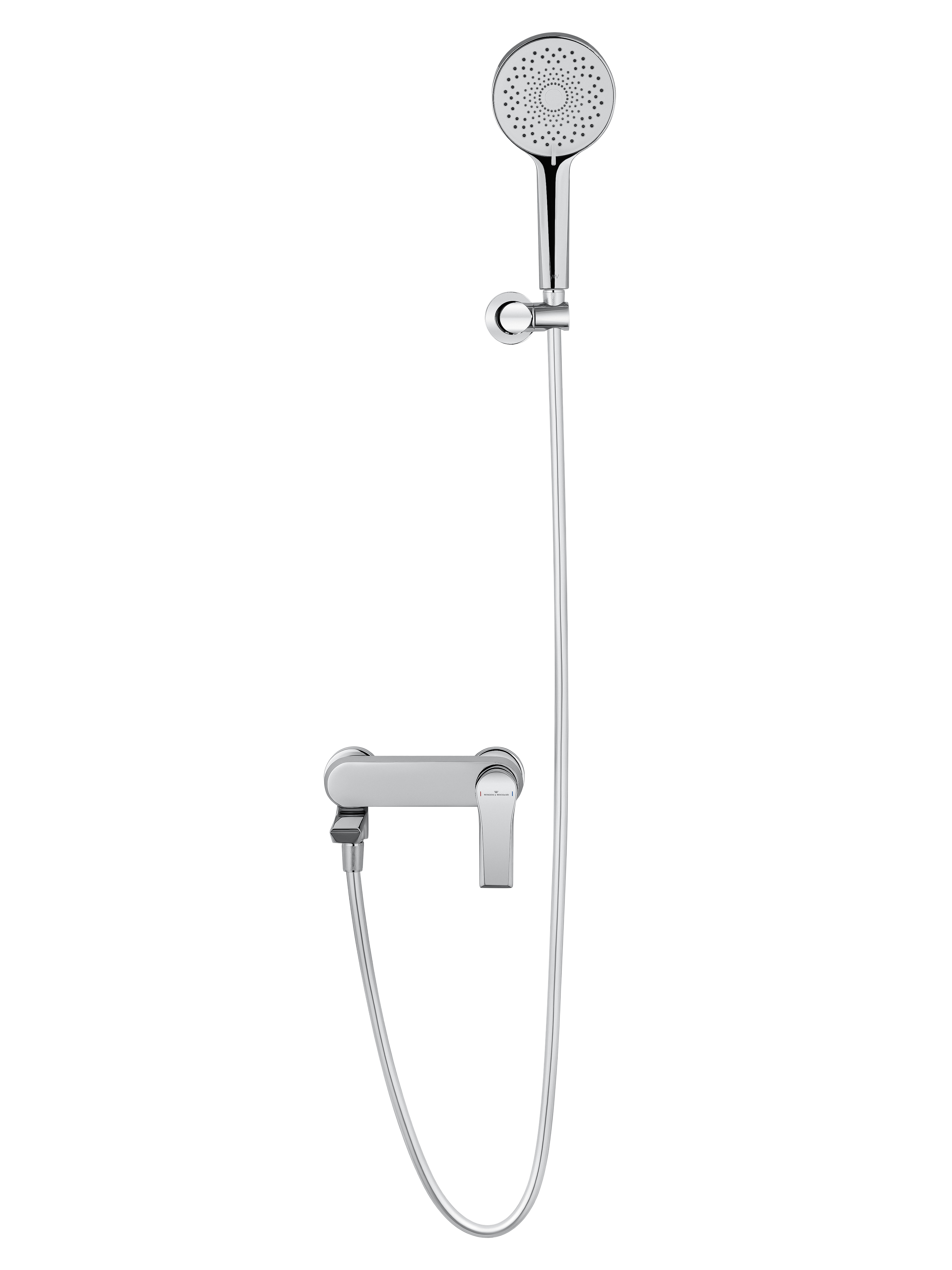 Смеситель для ванны с душем WONZON & WOGHAND BRILLIANT, Хром (WW-88037079-CR) - Gidratop.ru изображение