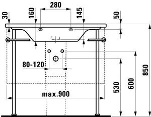 Раковина Laufen Living 1443.6 - Gidratop.ru изображение