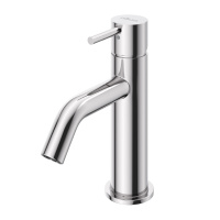 LEAF-LSM2-L-01-W0 Смеситель для раковины однорычажный, без донного клапана, исполнение Хром