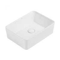 Раковина накладная ABBER Rechteck AC2212 белая - Gidratop.ru изображение