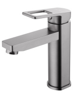 Смеситель для раковины WONZON & WOGHAND FRAME, Темный графит (WW-88139010-BGM) - Gidratop.ru изображение