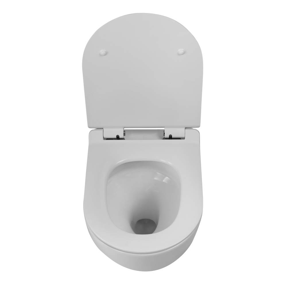 Унитаз подвесной безободковый BelBagno AMANDA-TOR BB051CH-TOR-FC/BB2011SC - Gidratop.ru изображение