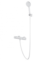 Смеситель для душа с термостатом WONZON & WOGHAND INN 2, Белый матовый (WW-A2006-A-MW) - Gidratop.ru изображение