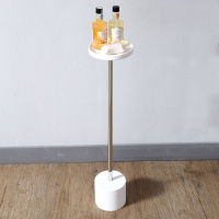 Стойка для ванной комнаты ABBER Stein AS1634 белая матовая - Gidratop.ru изображение