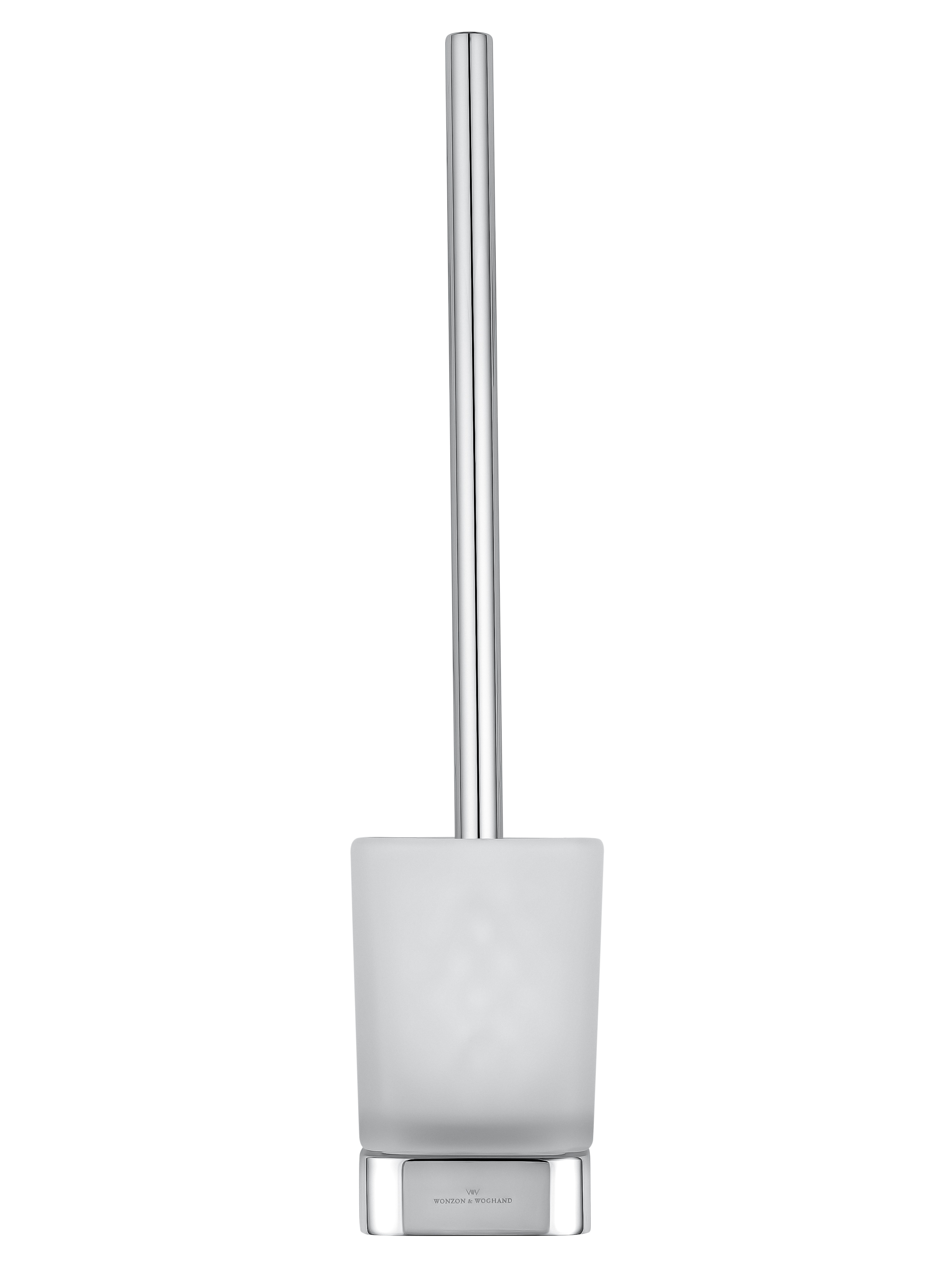 Туалетный ершик в комплекте WONZON & WOGHAND LOTTE, Хром (WW-8329) - Gidratop.ru изображение