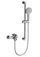 Смеситель для ванны с душевым гарнитуром WONZON & WOGHAND, Хром (WW-C2501-CR) - Gidratop.ru изображение