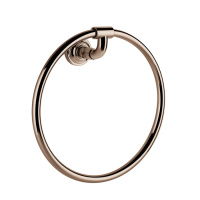 GESSI VENTI20 полотенцедержатель-кольцо, цвет Copper PVD - Gidratop.ru изображение