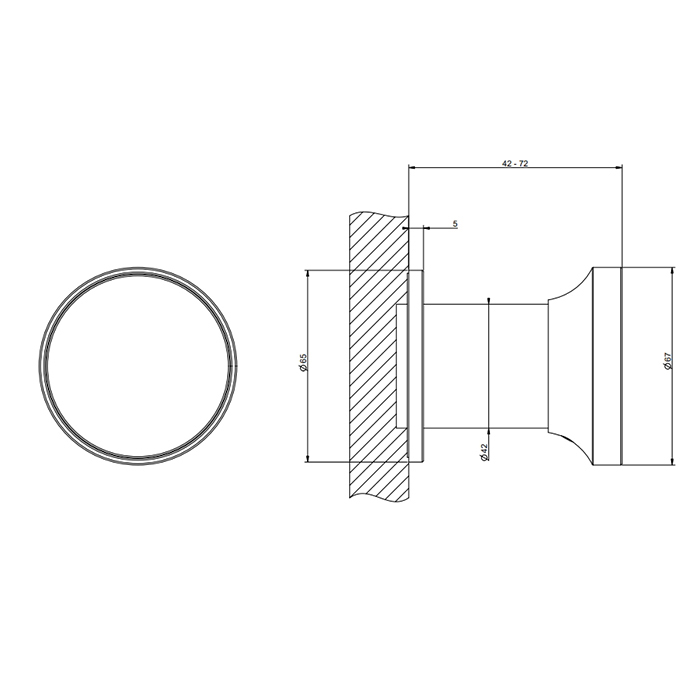GESSI Origini смеситель однорычажный встраиваемый на 1 выход, в комплекте вставка., цвет: Black Metal PVD - Gidratop.ru изображение