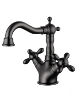 Смеситель для раковины WONZON & WOGHAND RETRO, Темный графит (WW-88139020-BGM)