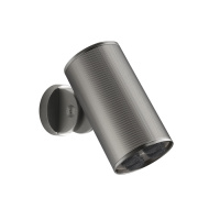 GESSI 316 RIGATO верхний душ Oslash;79 мм., с настенным креплением, 4 струи, цвет Steel Brushed - Gidratop.ru изображение