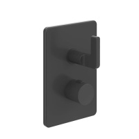 GESSI INCISO термостатический смеситель на 1 источник (внешняя часть), цвет: nero XL - Gidratop.ru изображение