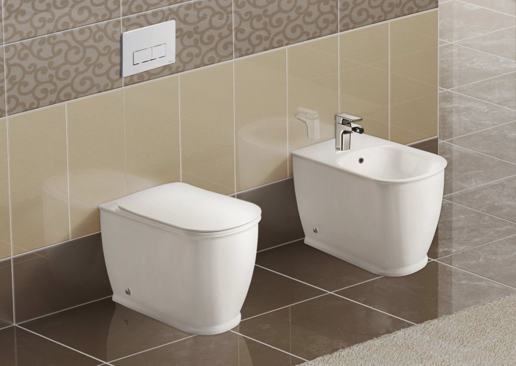 Унитаз приставной безободковый BelBagno PRADO BB10150CB/BB10150SC - Gidratop.ru изображение