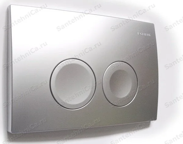 Клавиша Geberit Delta Type 21 115.125.46.1 хром матовый, пластик - Gidratop.ru изображение