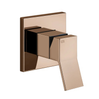 Gessi Rettangolo K встраиваемый однорычажный смеситель без излива(внешние части), цвет: медь - Gidratop.ru изображение