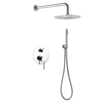 Душевая система ABBER Emotion AF8818 скрытого монтажа без излива, хром - Gidratop.ru изображение